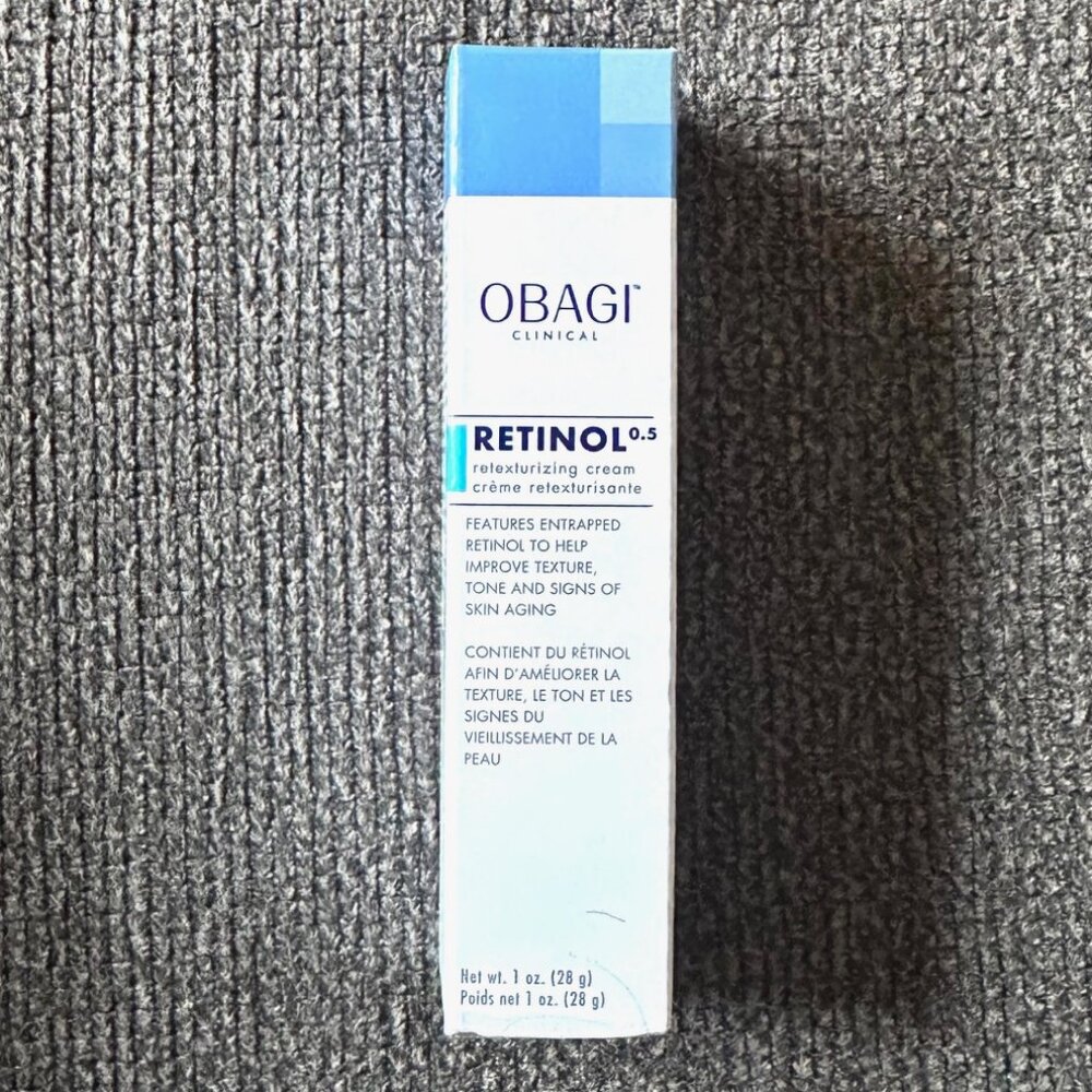 OBAGI Clinical Retinol 0.5 Retexturizing Cream  New / Fresh / Sealed